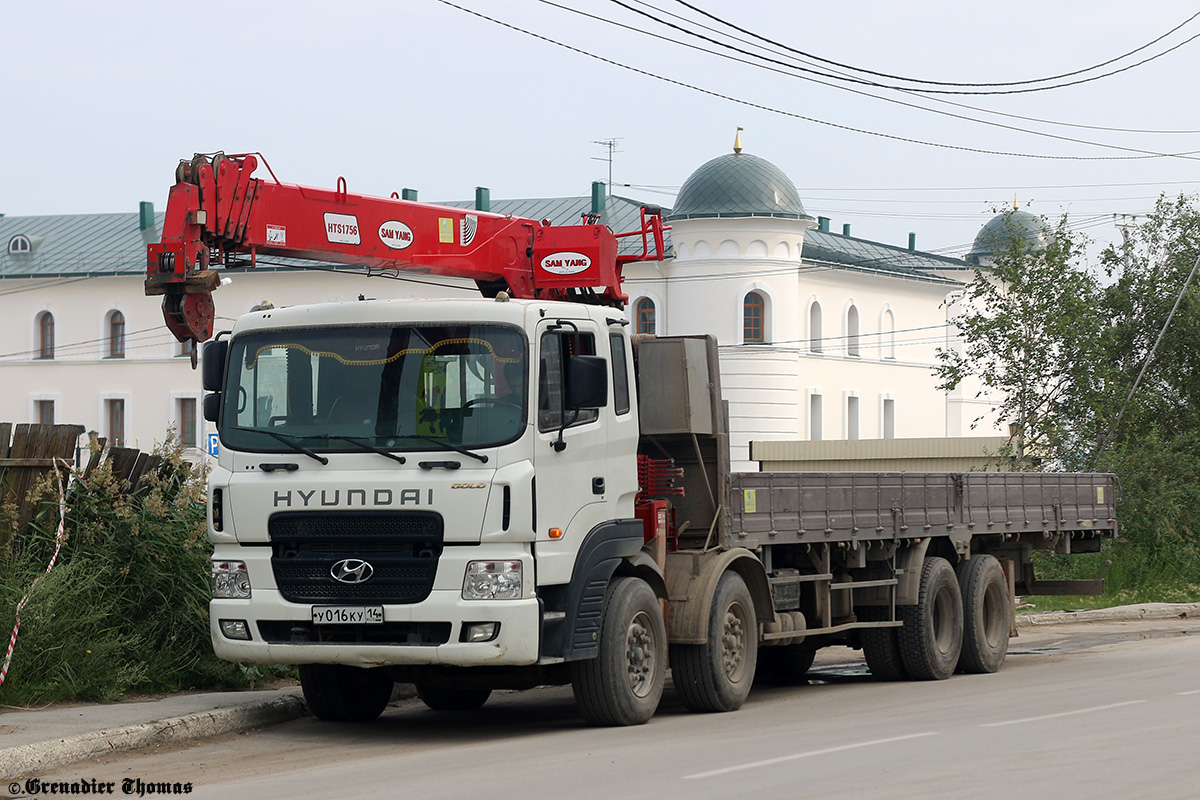 Саха (Якутия), № У 016 КУ 14 — Hyundai Power Truck HD320