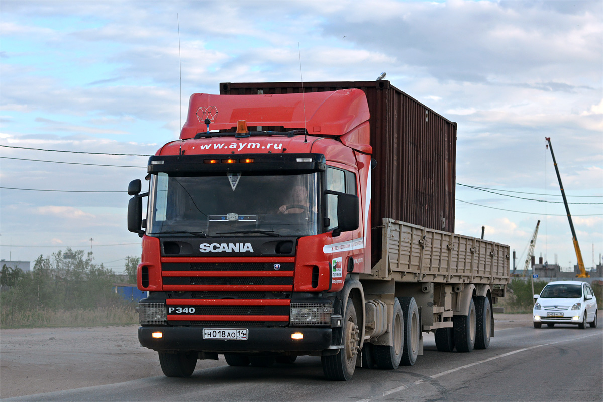 Саха (Якутия), № Н 018 АО 14 — Scania ('1996) P340