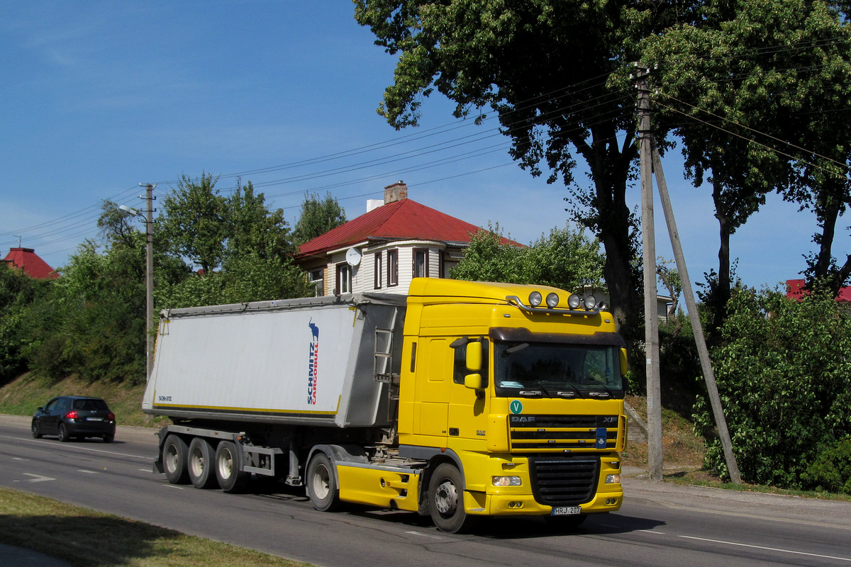 Литва, № HRJ 207 — DAF XF105 FT