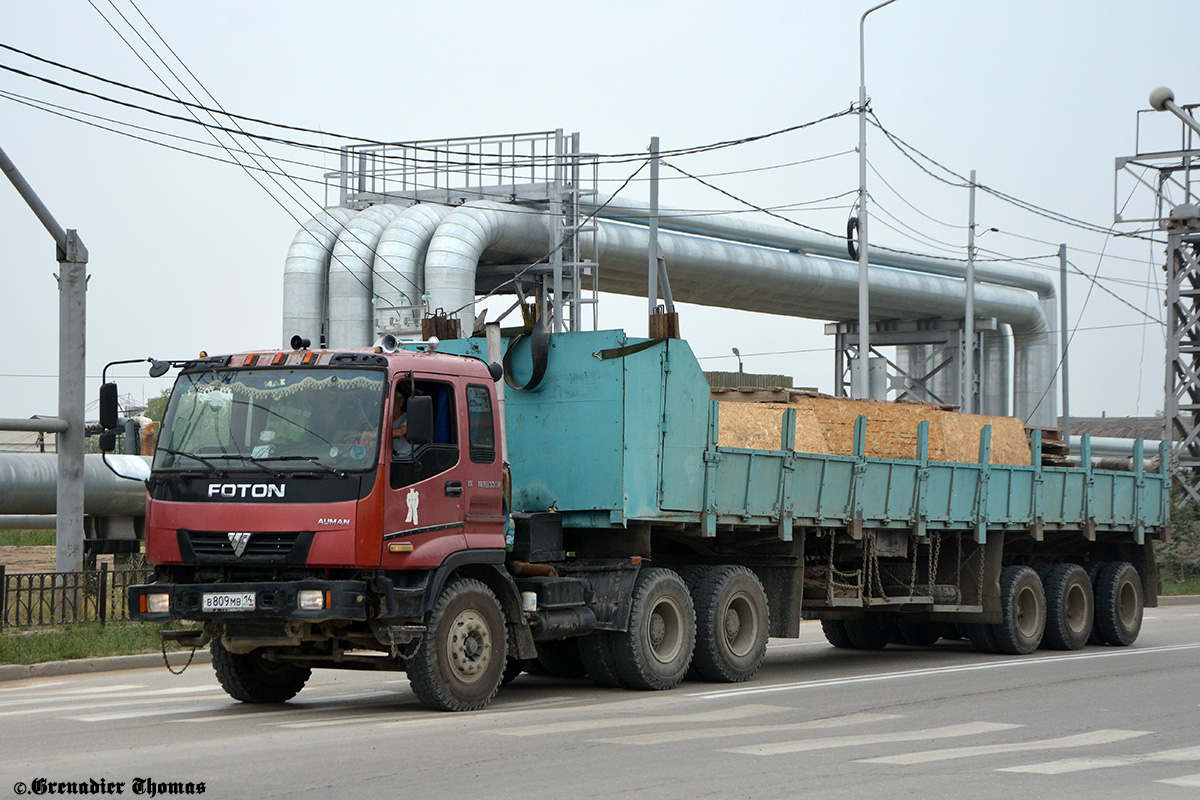 Саха (Якутия), № В 809 МВ 14 — Foton Auman BJ4251