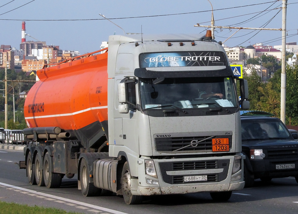 Владимирская область, № С 688 НТ 33 — Volvo ('2008) FH.480 [X9P]