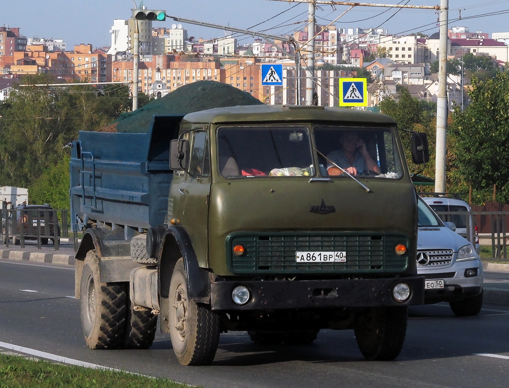 Калужская область, № А 861 ВР 40 — МАЗ-5549