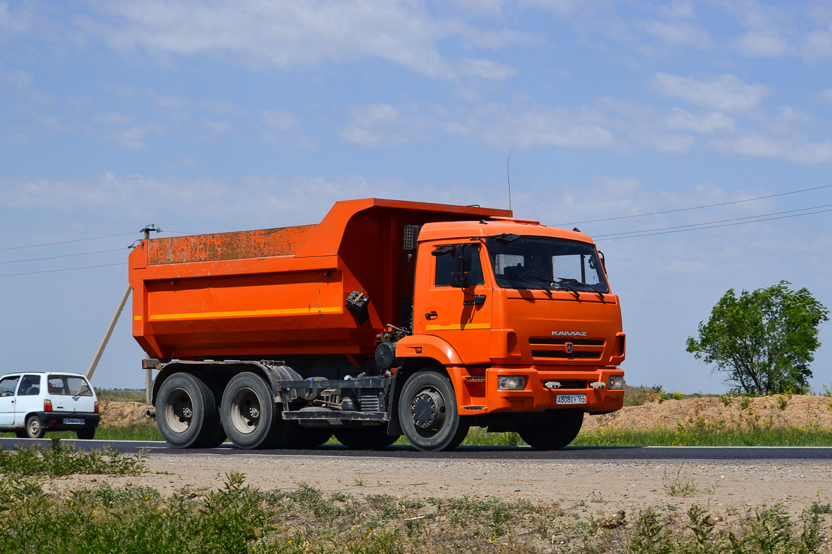 Саратовская область, № А 808 ЕУ 164 — КамАЗ-65115-A4