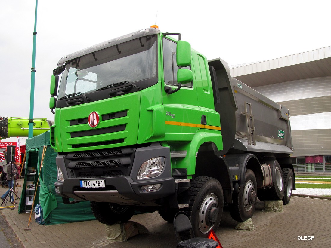 Чехия, № 1TK 4481 — Tatra 158 Phoenix; Минск — Выставка "Будпрагрэс-2018"