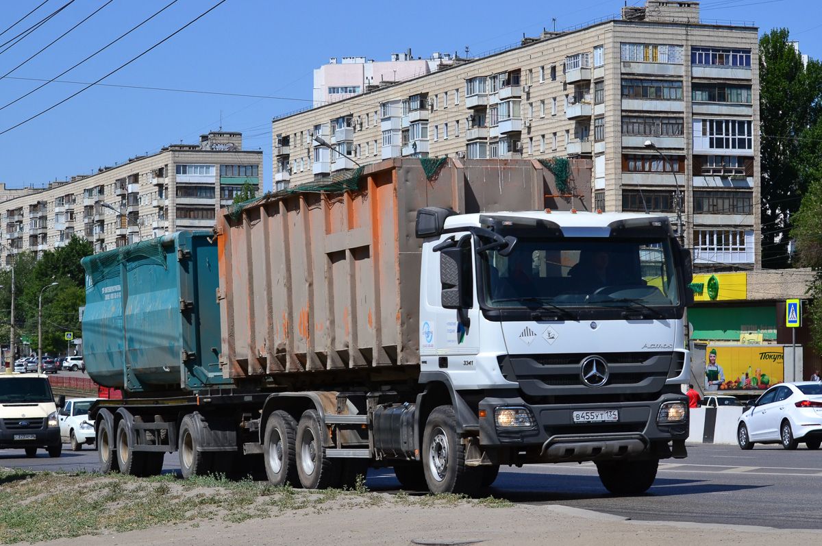 Волгоградская область, № В 455 УТ 134 — Mercedes-Benz Actros '09 3341 [Z9M]