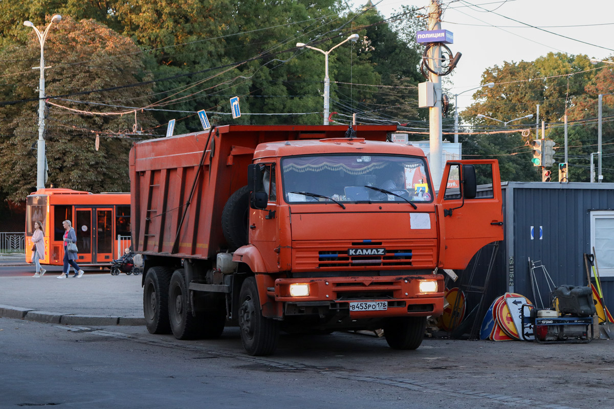 Санкт-Петербург, № В 453 РО 178 — КамАЗ-6520 [652000]