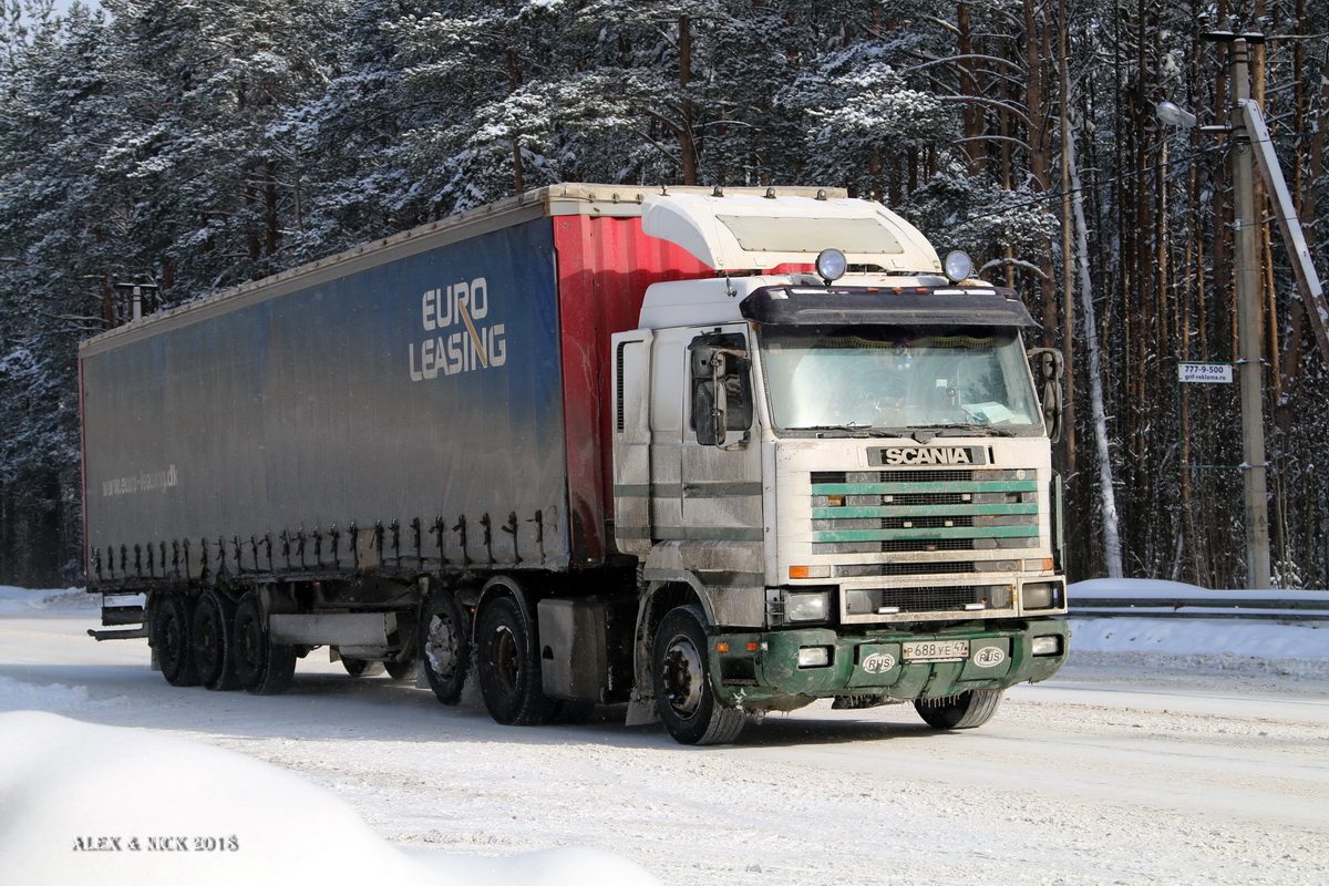 Ленинградская область, № Р 688 УЕ 47 — Scania (III) (общая модель)