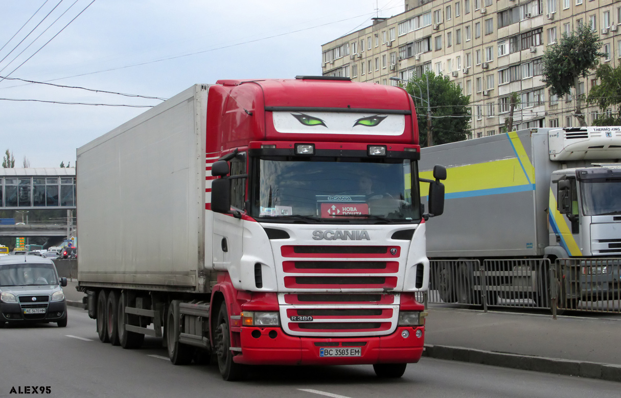 Львовская область, № ВС 3503 ЕМ — Scania ('2004) R380