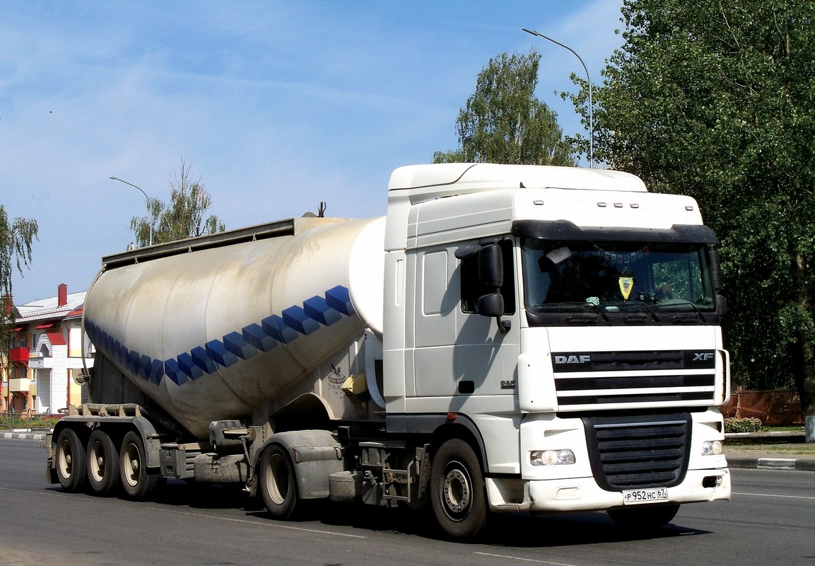 Смоленская область, № Р 952 НС 67 — DAF XF105 FT