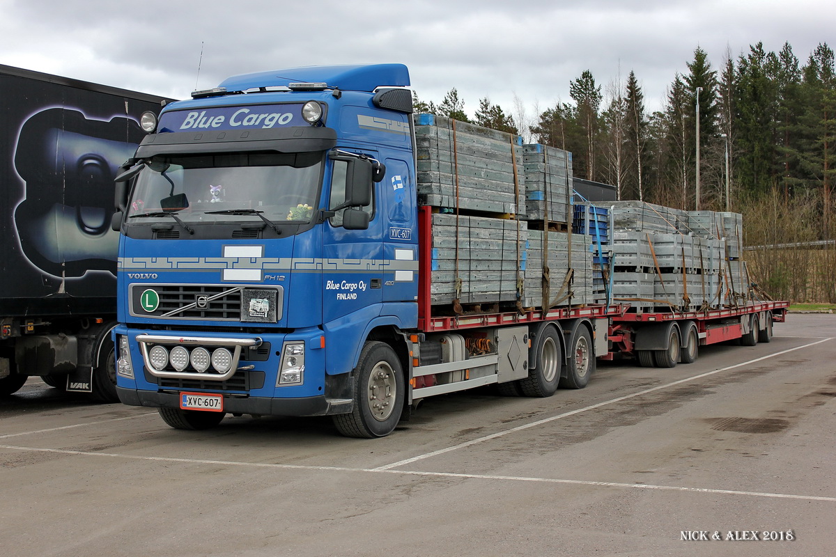 Финляндия, № XVC-607 — Volvo ('2002) FH12.420