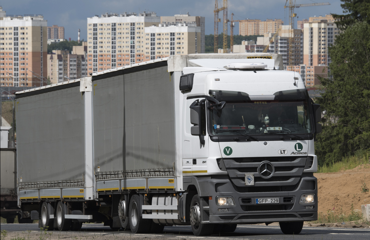 Литва, № GFP 229 — Mercedes-Benz Actros ('2009) 2541