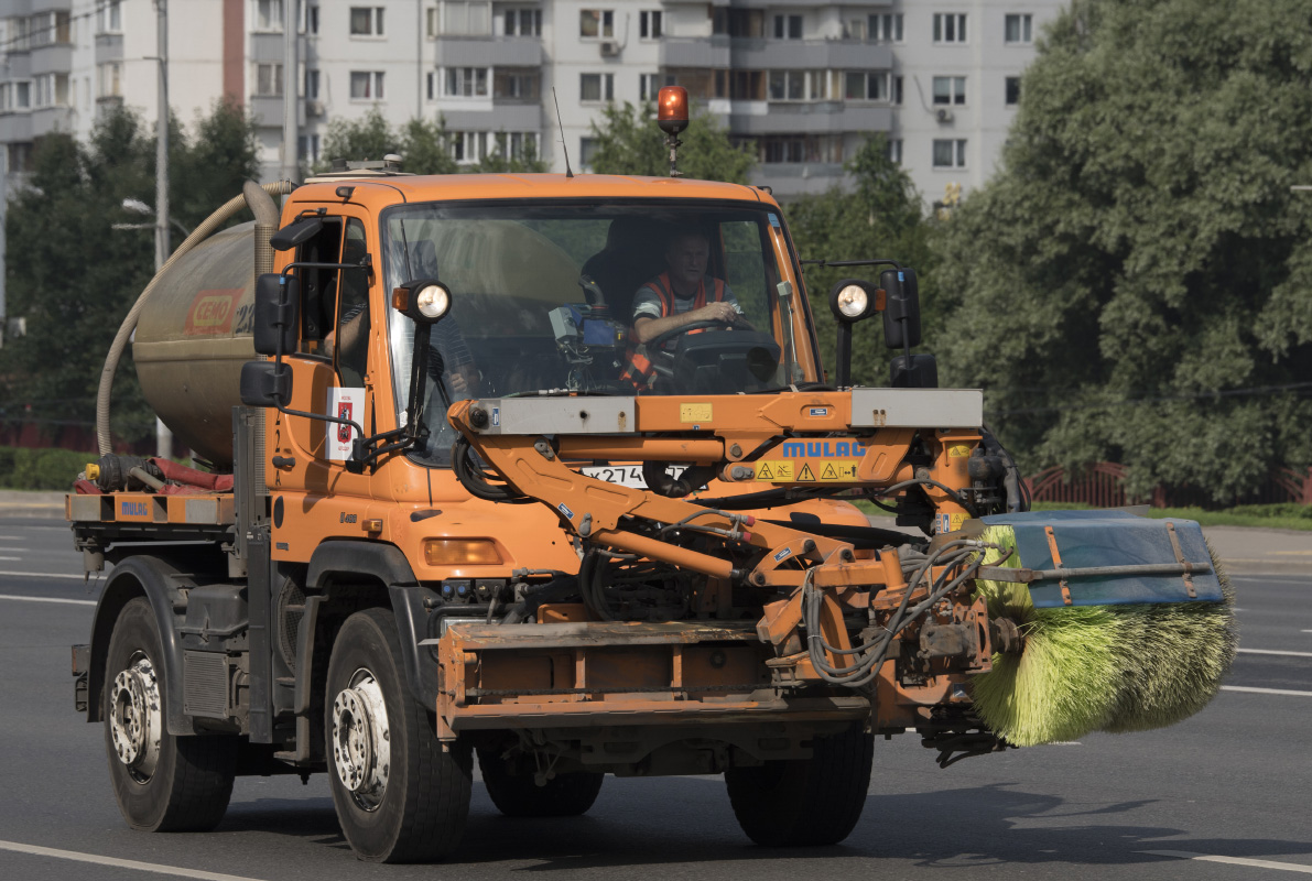 Москва, № К 274 ВВ 777 — Mercedes-Benz Unimog U400