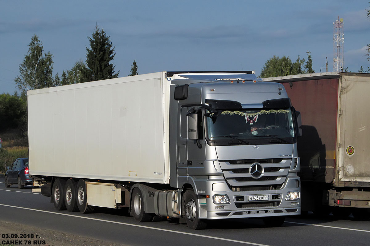 Брянская область, № Н 763 КВ 32 — Mercedes-Benz Actros ('2009) 1844