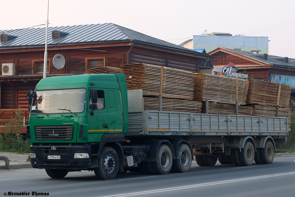 Саха (Якутия), № К 179 НР 67 — МАЗ-6430B9