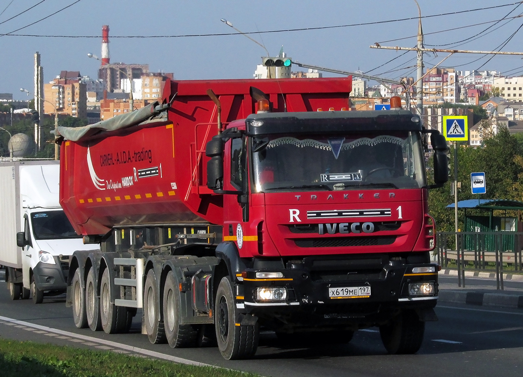 Москва, № Х 619 МЕ 197 — IVECO Trakker ('2007)