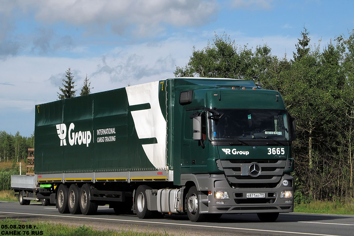 Москва, № 3665 — Mercedes-Benz Actros ('2009) 1844