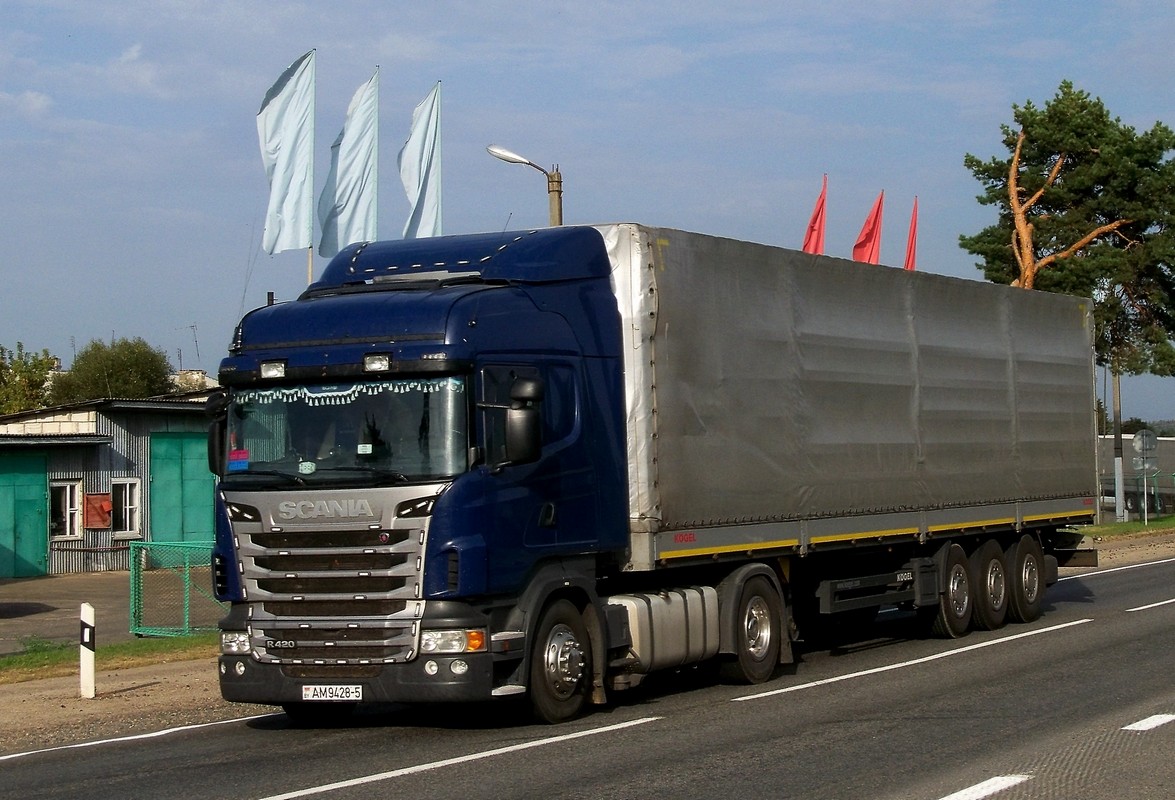 Минская область, № АМ 9428-5 — Scania ('2009) R420