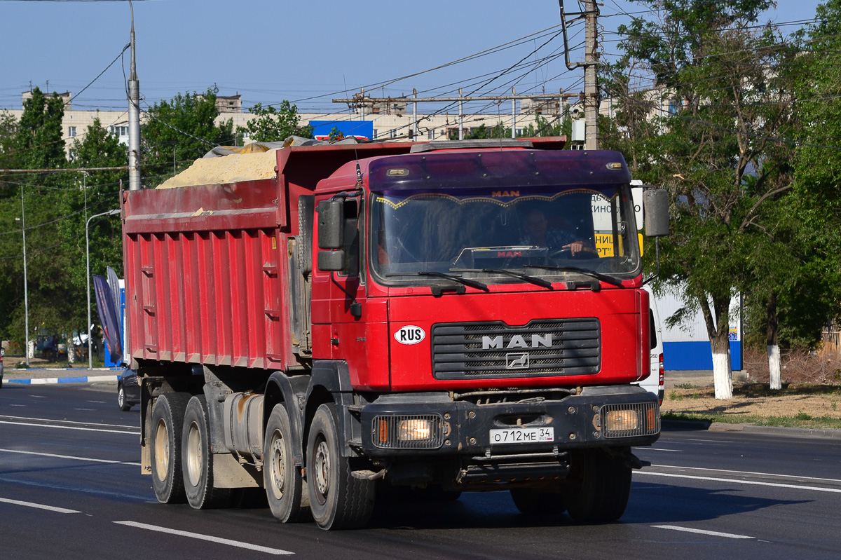 Волгоградская область, № О 712 МЕ 34 — MAN F2000 41.xxx (общая)