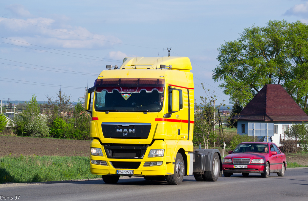 Польша, № PSZ 59923 — MAN TGX ('2007) 18.440