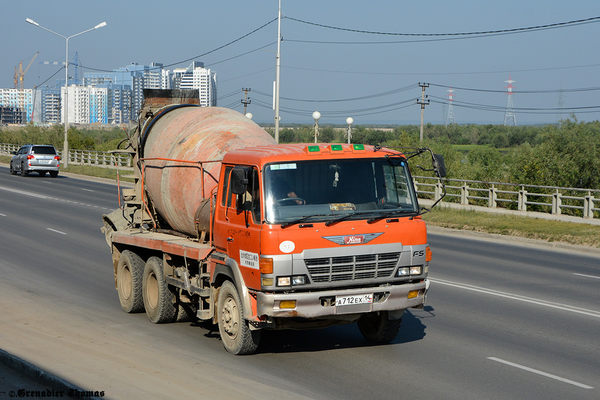 Саха (Якутия), № А 712 ЕХ 14 — Hino FS