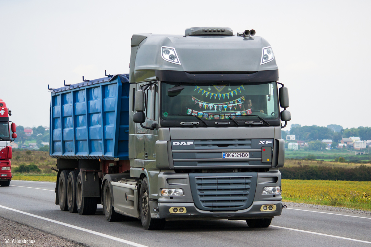 Ровненская область, № ВК 6521 ВО — DAF XF105 FT