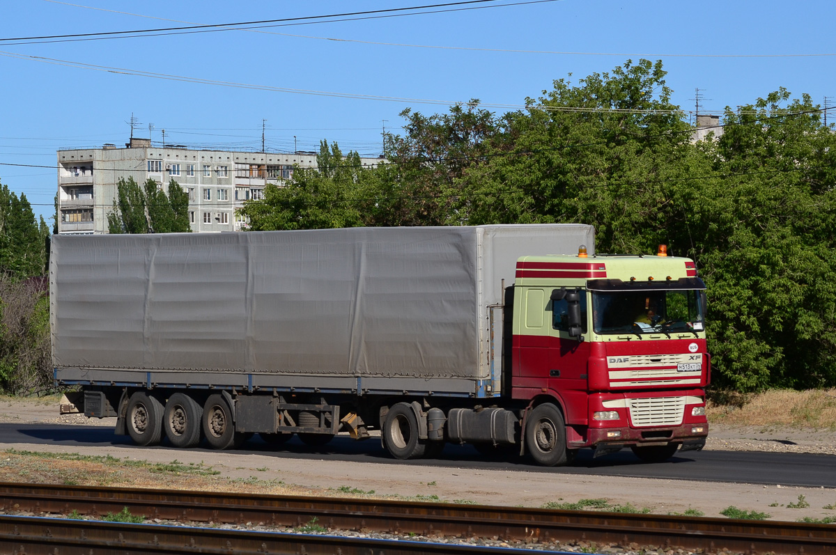 Волгоградская область, № М 513 КТ 34 — DAF XF95 FT