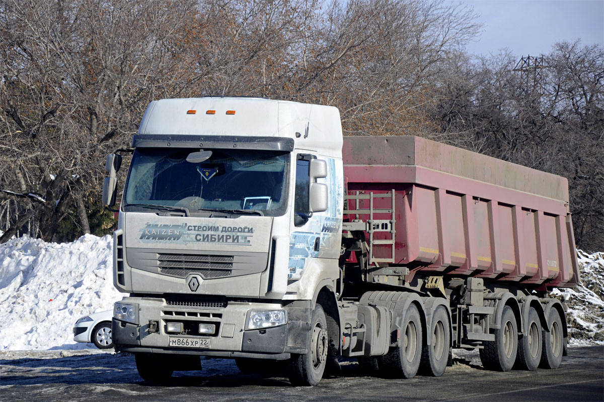 Алтайский край, № М 866 ХР 22 — Renault Premium Lander