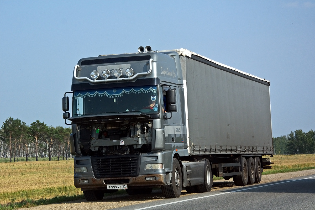 Алтайский край, № Т 119 УЕ 22 — DAF XF95 FT