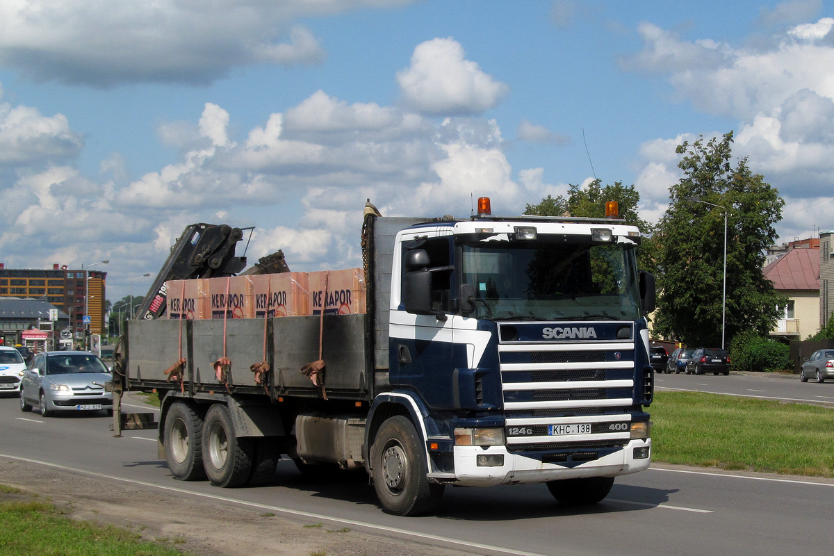 Литва, № KHC 138 — Scania ('1996) R124G