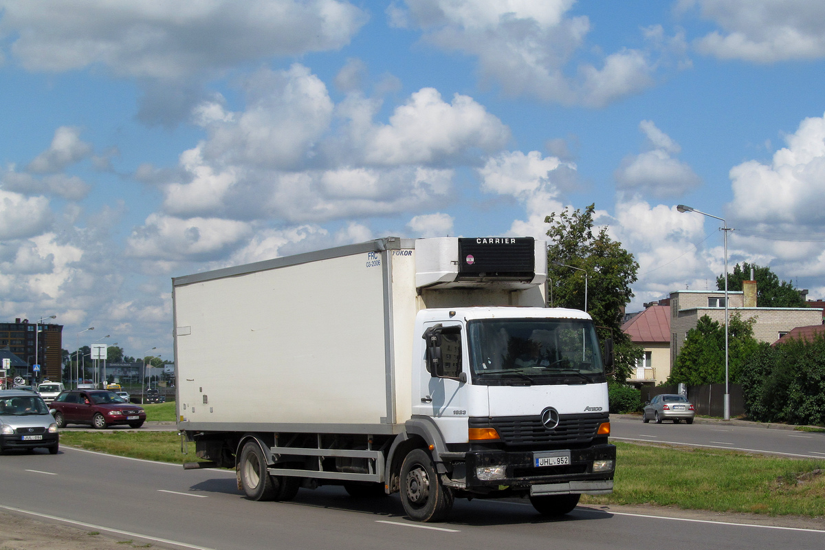 Литва, № JHL 952 — Mercedes-Benz Atego 1823