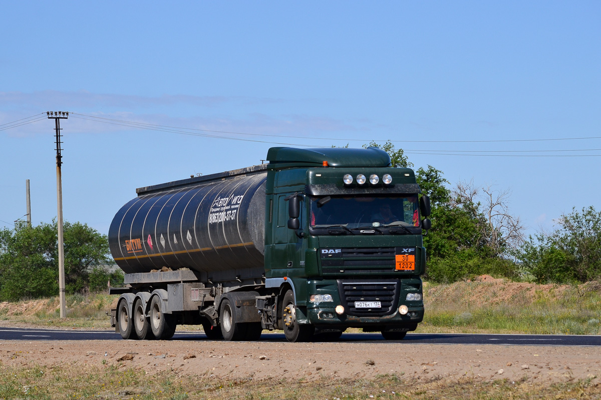 Волгоградская область, № А 076 КТ 134 — DAF XF105 FT