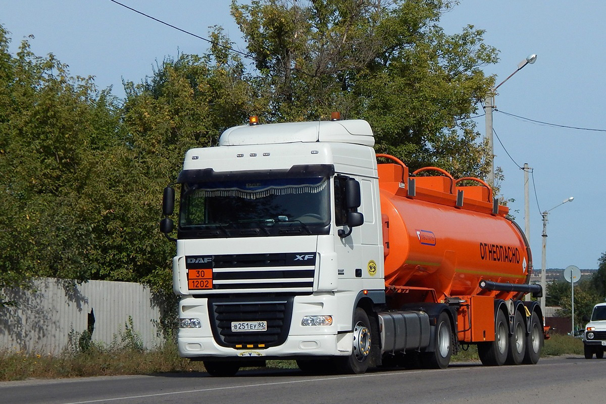 Белгородская область, № В 251 ЕУ 82 — DAF XF105 FT