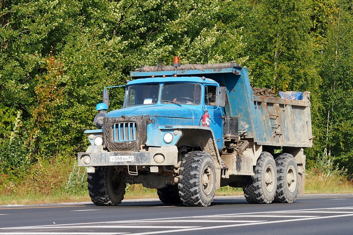 Ямало-Ненецкий автоном.округ, № У 088 ВН 89 — Урал-55571-40