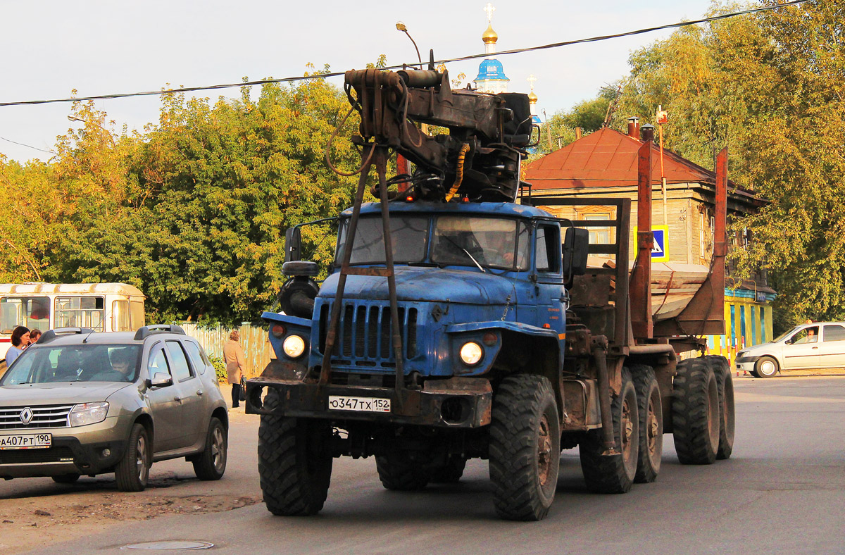 Нижегородская область, № О 347 ТХ 152 — Урал-55571-40