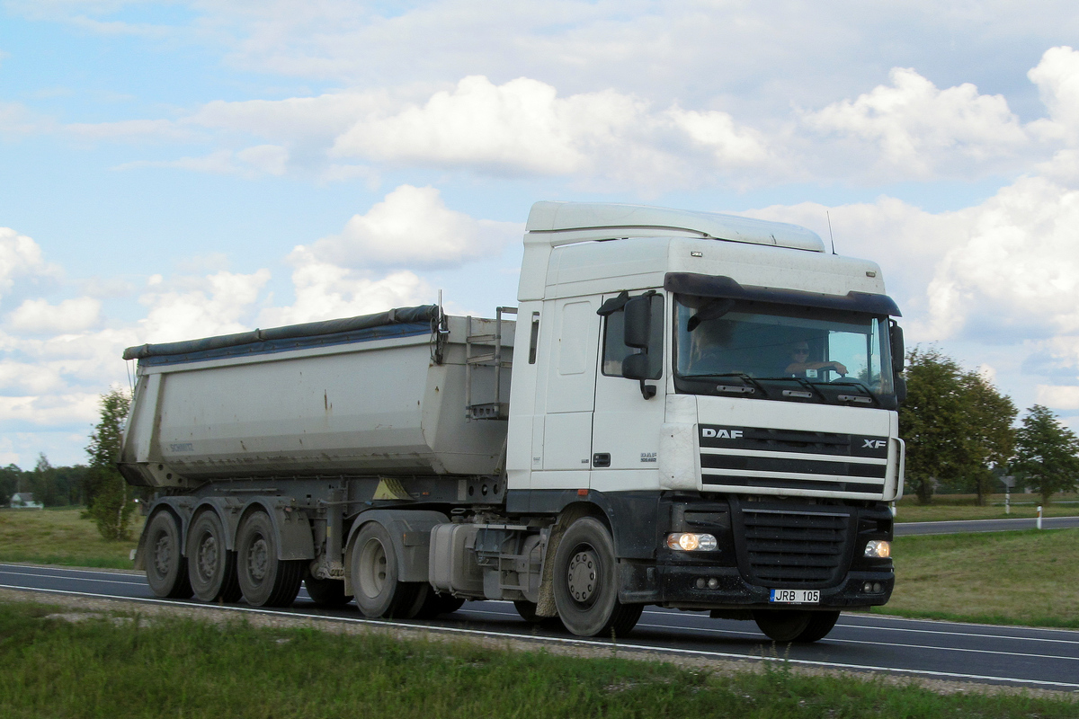 Литва, № JRB 105 — DAF XF105 FT