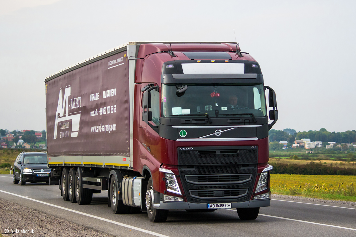 Закарпатская область, № АО 0688 СН — Volvo ('2012) FH.460