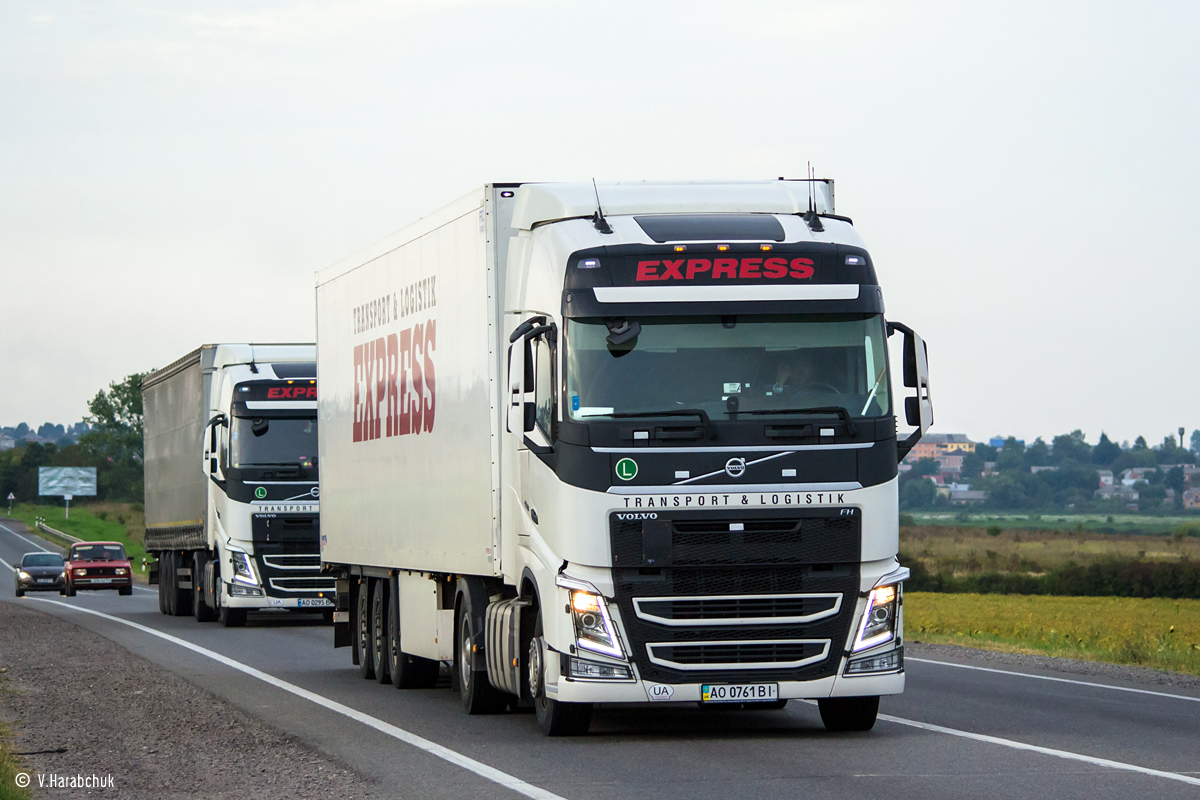 Закарпатская область, № АО 0761 ВІ — Volvo ('2012) FH.460