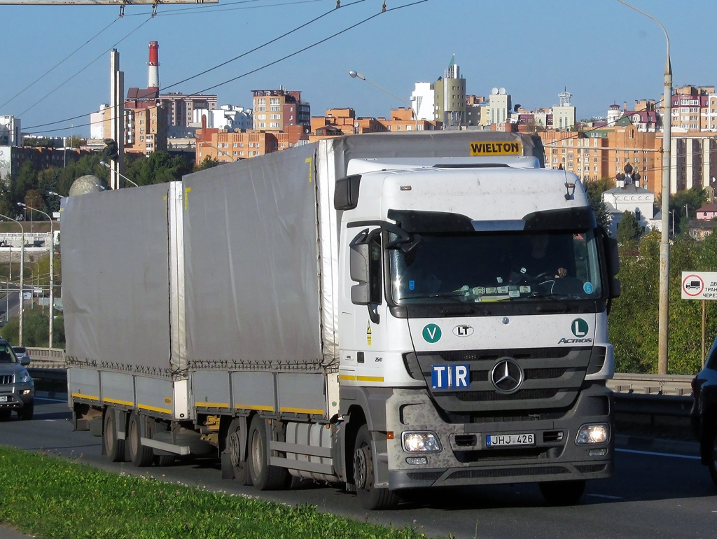 Литва, № JHJ 426 — Mercedes-Benz Actros ('2009) 2541