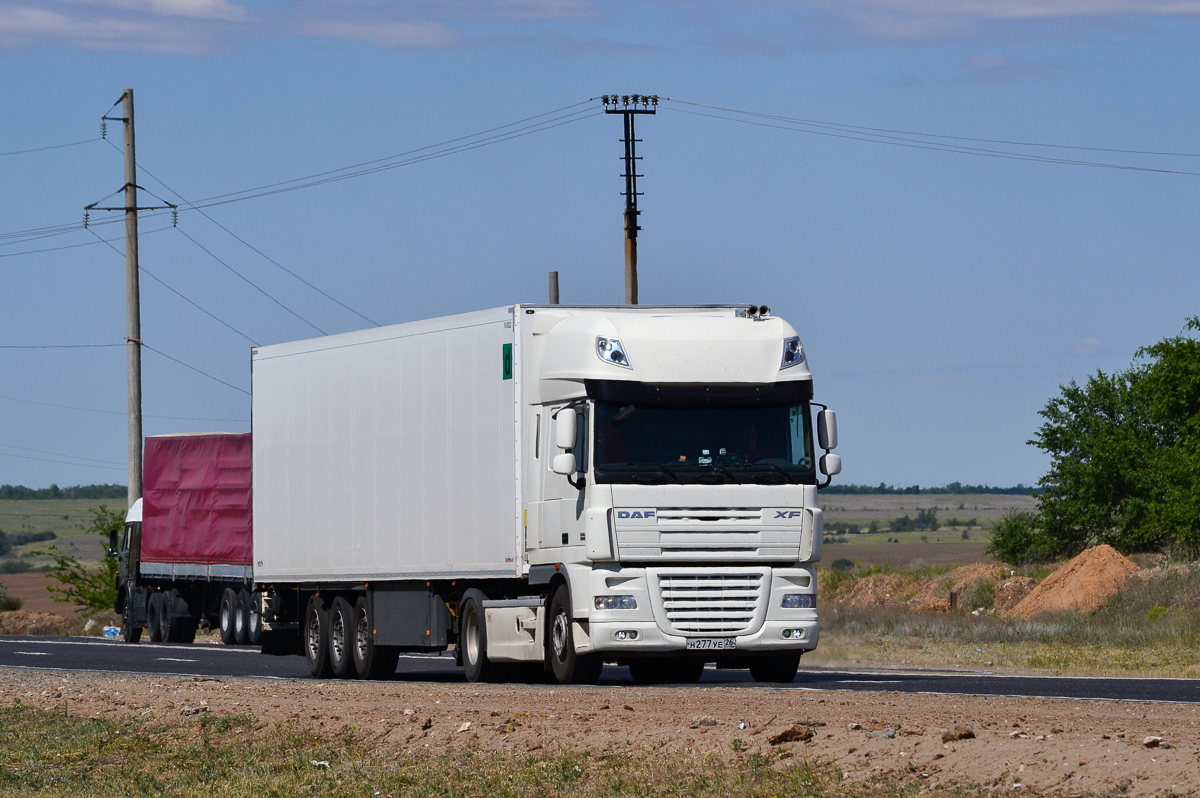 Ставропольский край, № Н 277 УЕ 26 — DAF XF105 FT