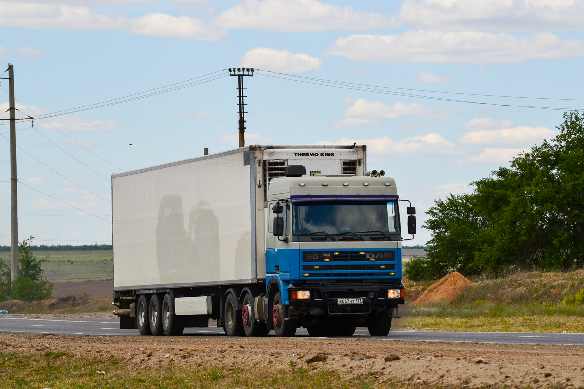 Краснодарский край, № Е 867 НТ 123 — DAF 95 FTG