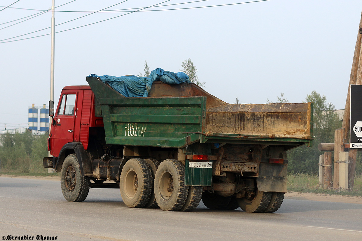 Саха (Якутия), № Т 032 ЕА 14 — КамАЗ-5410