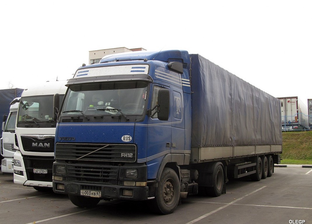 Смоленская область, № О 003 КВ 67 — Volvo ('1993) FH12.380