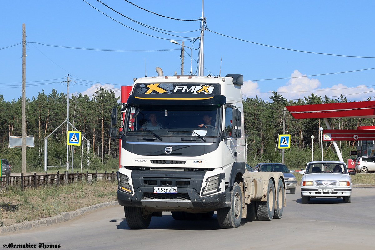 Саха (Якутия), № Е 953 МВ 14 — Volvo ('2013) FMX.500