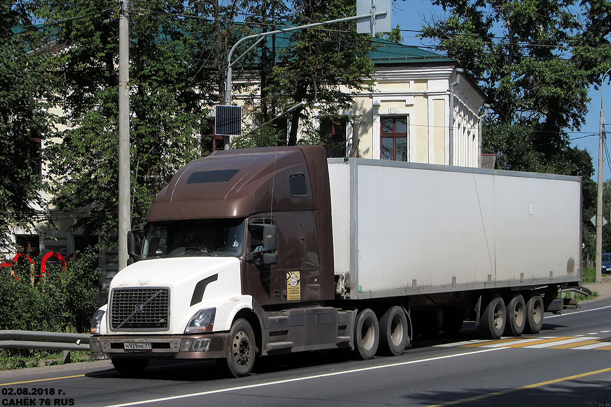 Коми, № Н 929 МК 11 — Volvo VNL670