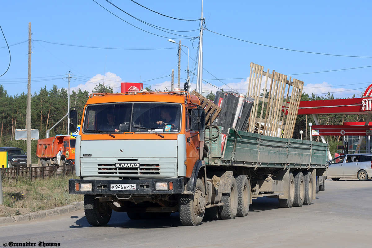 Саха (Якутия), № Р 946 ЕР 14 — КамАЗ-54115-15 [54115R]