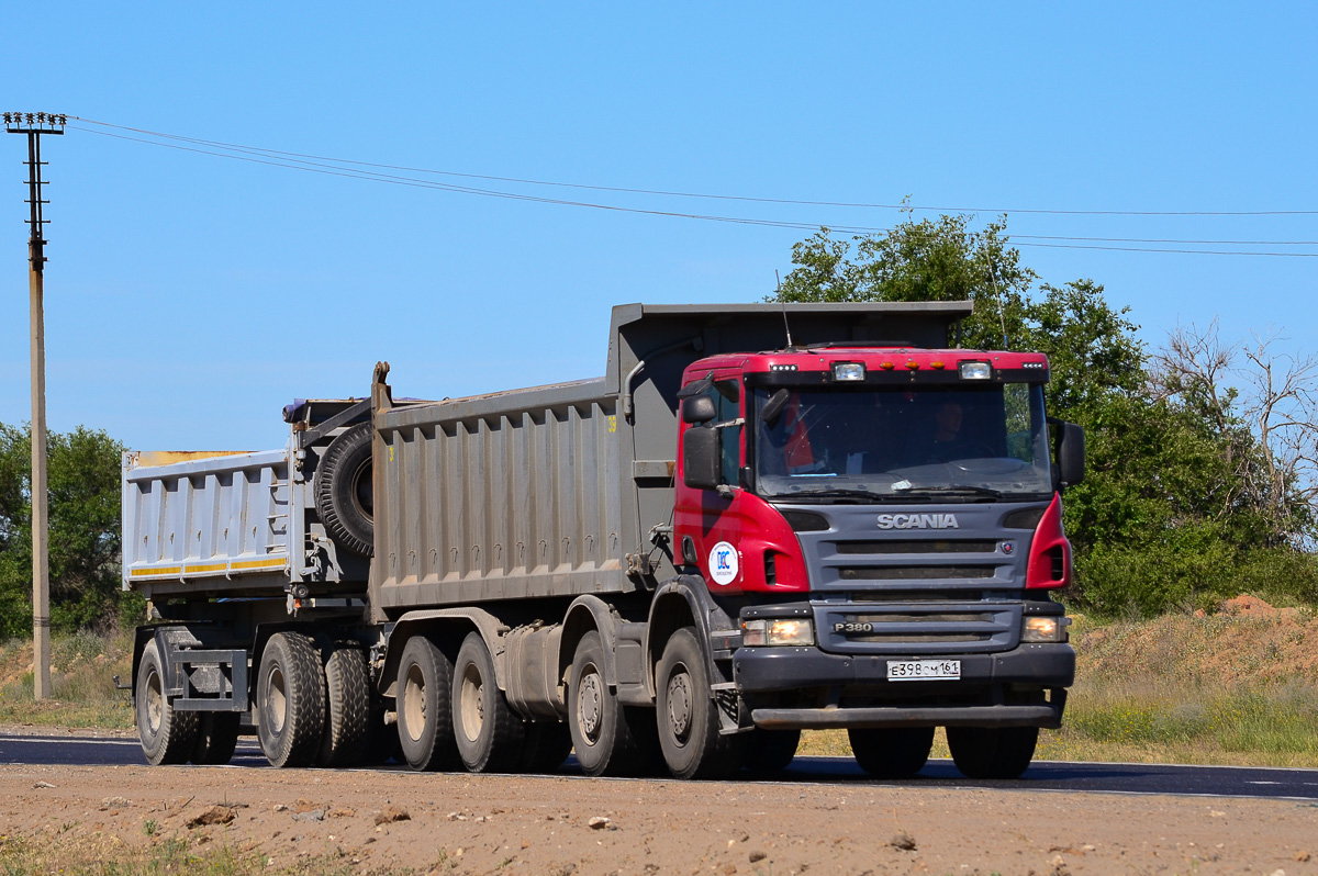 Волгоградская область, № Е 398 ОМ 161 — Scania ('2011) P380