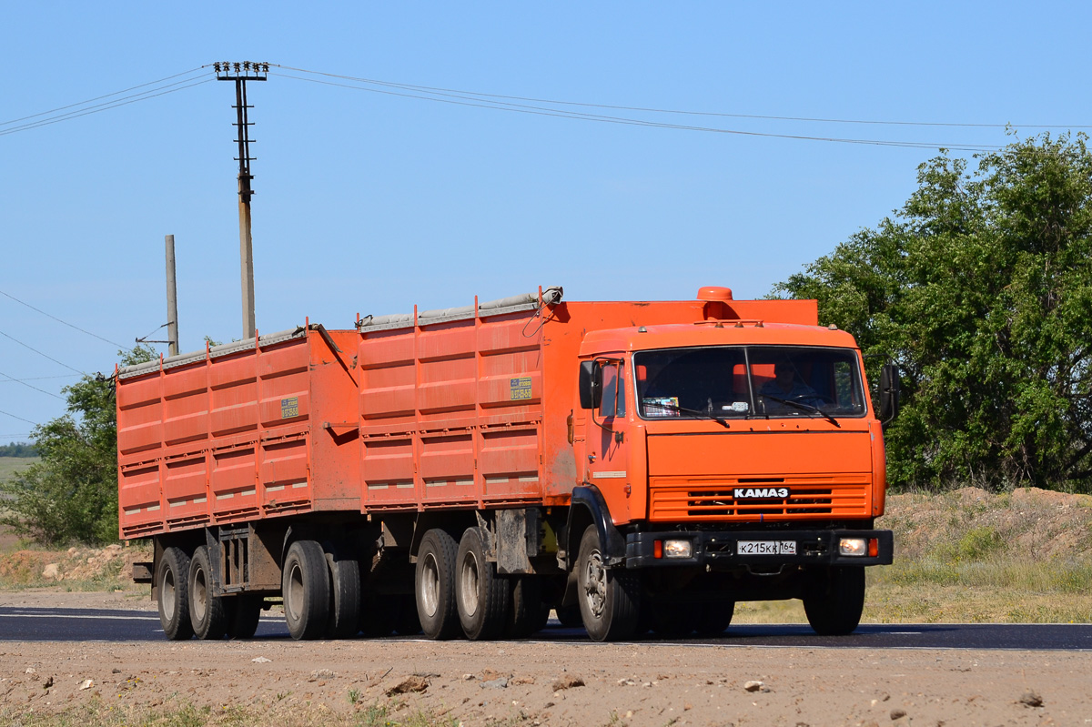 Саратовская область, № К 215 КК 164 — КамАЗ-53212