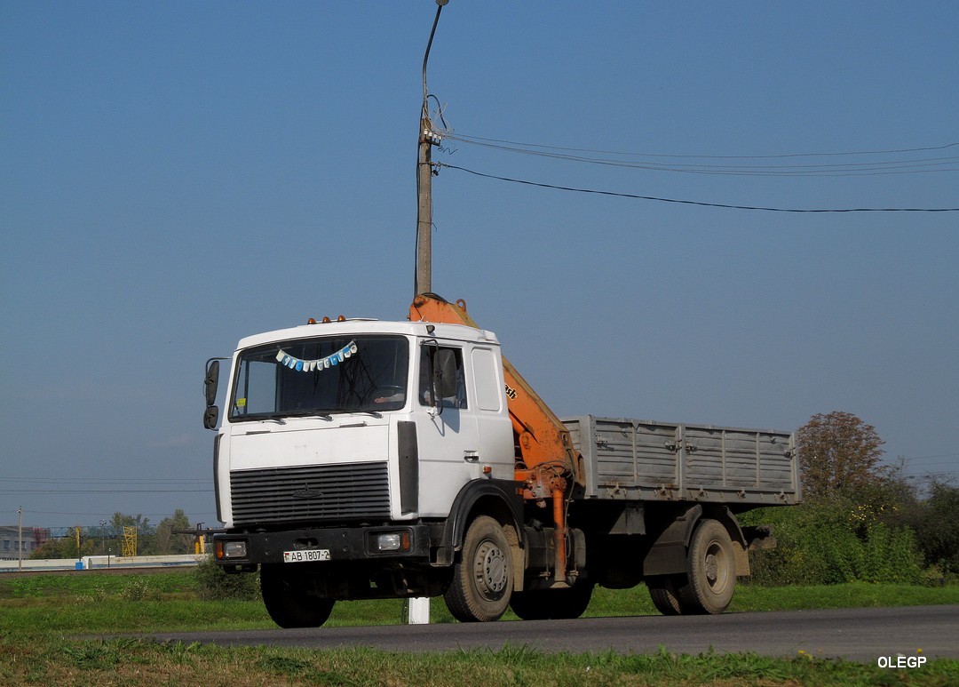 Витебская область, № АВ 1807-2 — МАЗ-5336 (общая модель)