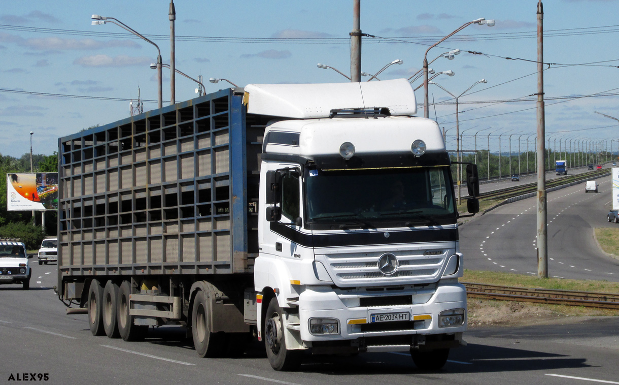 Днепропетровская область, № АЕ 2034 НТ — Mercedes-Benz Axor 1840