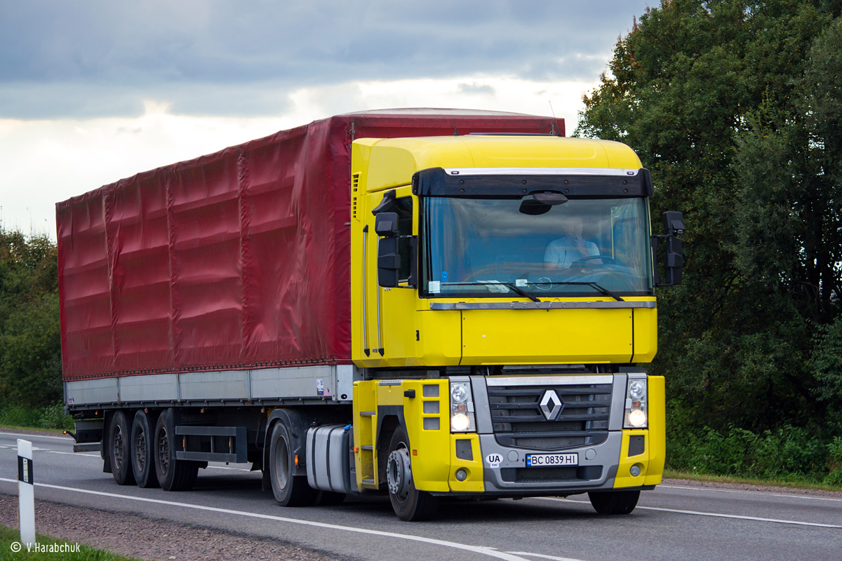 Львовская область, № ВС 0839 НІ — Renault Magnum ('2008)